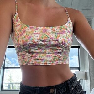 pacsun satin top Size S